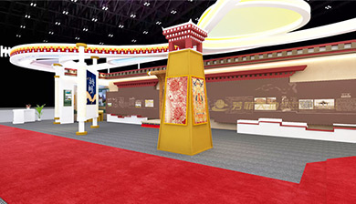 甘南藏族自治州建设70周年非物质文化遗产展馆